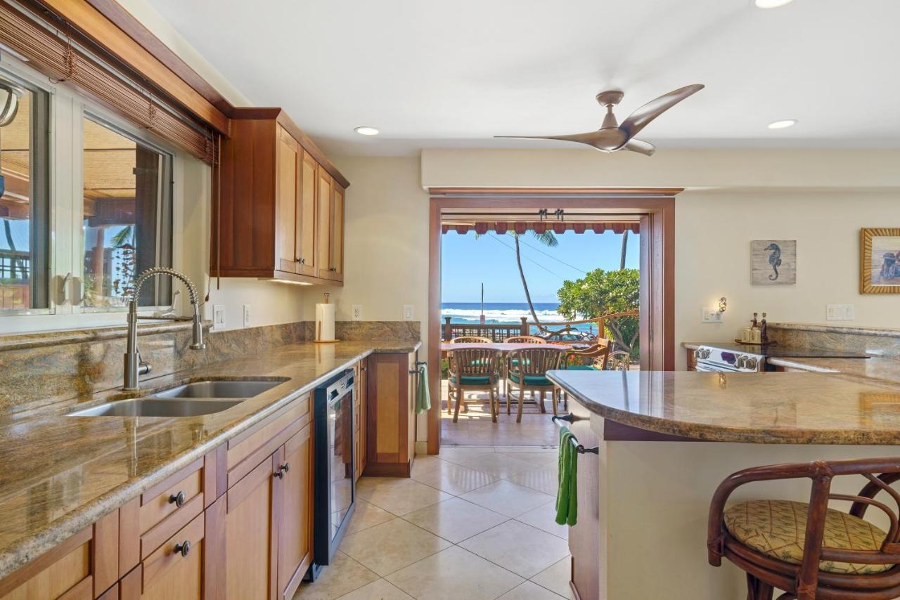 Seaspray Oceanview Appartement Kailua-Kona Buitenkant foto