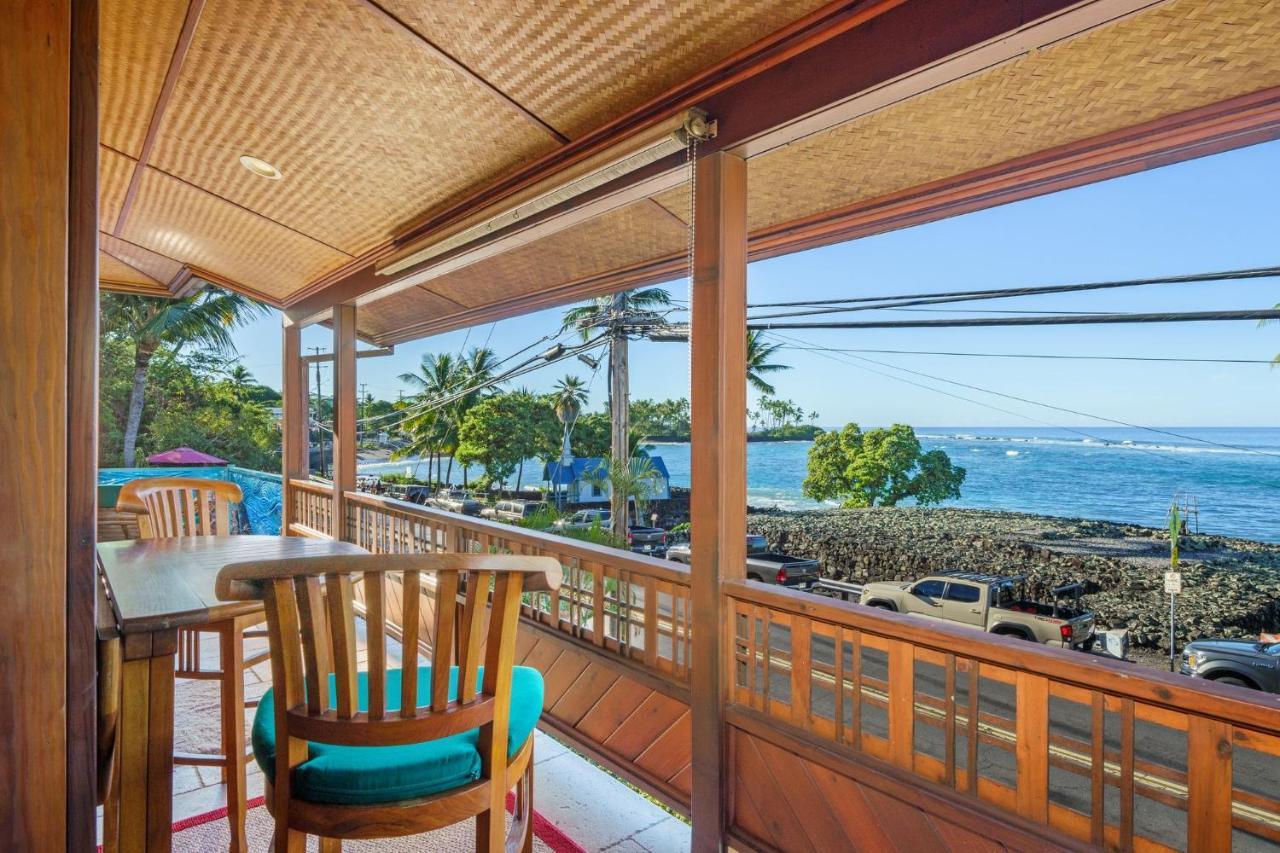 Seaspray Oceanview Appartement Kailua-Kona Buitenkant foto