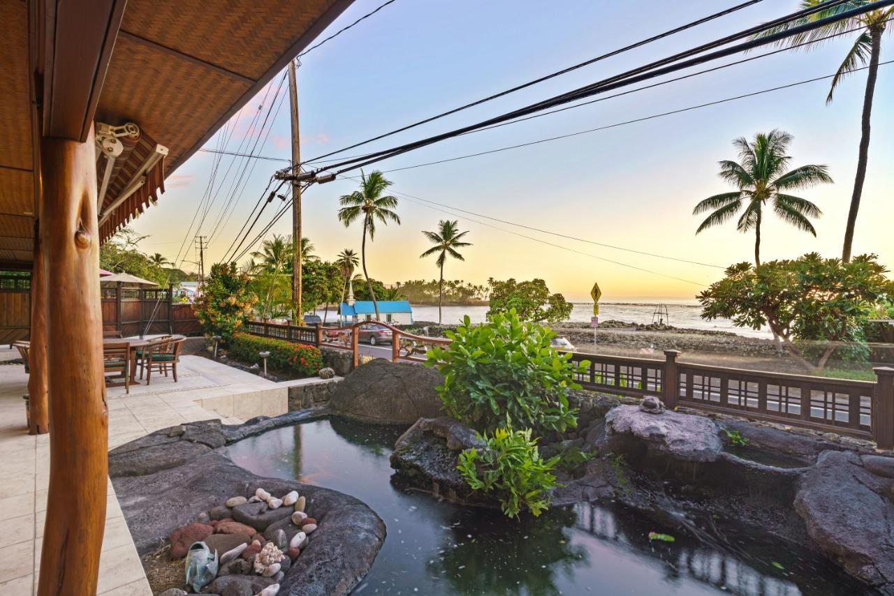 Seaspray Oceanview Appartement Kailua-Kona Buitenkant foto
