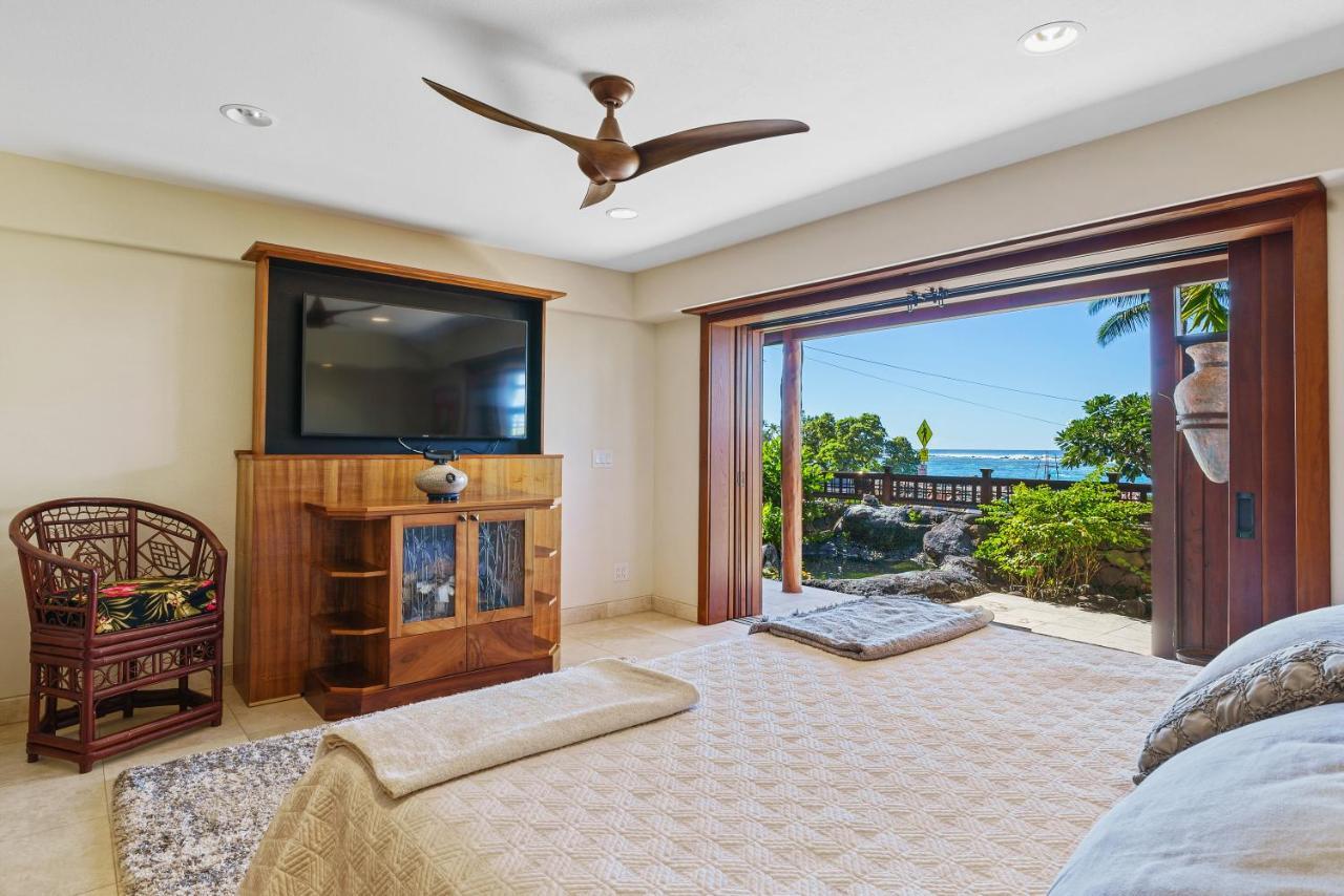 Seaspray Oceanview Appartement Kailua-Kona Buitenkant foto