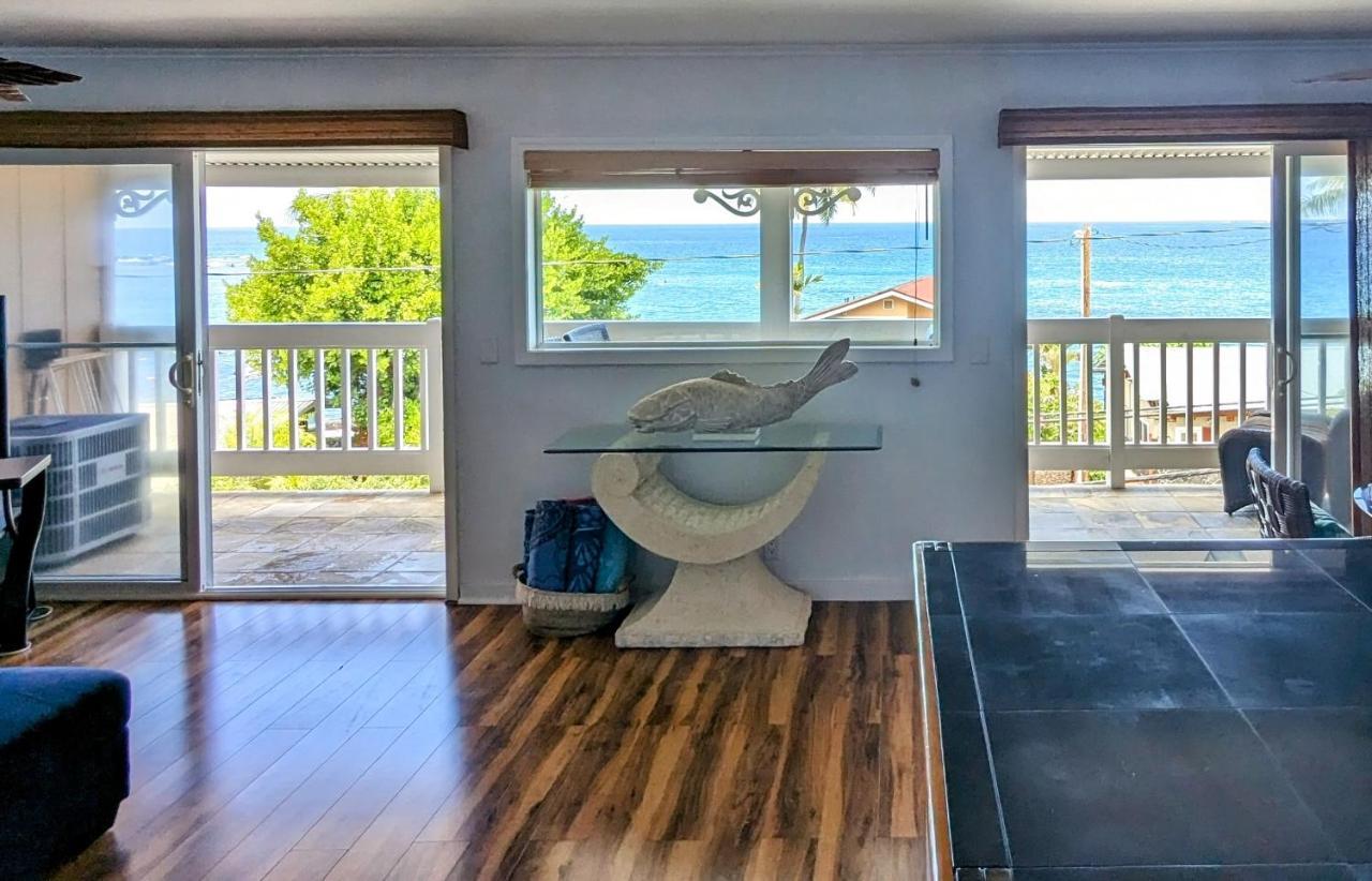 Seaspray Oceanview Appartement Kailua-Kona Buitenkant foto
