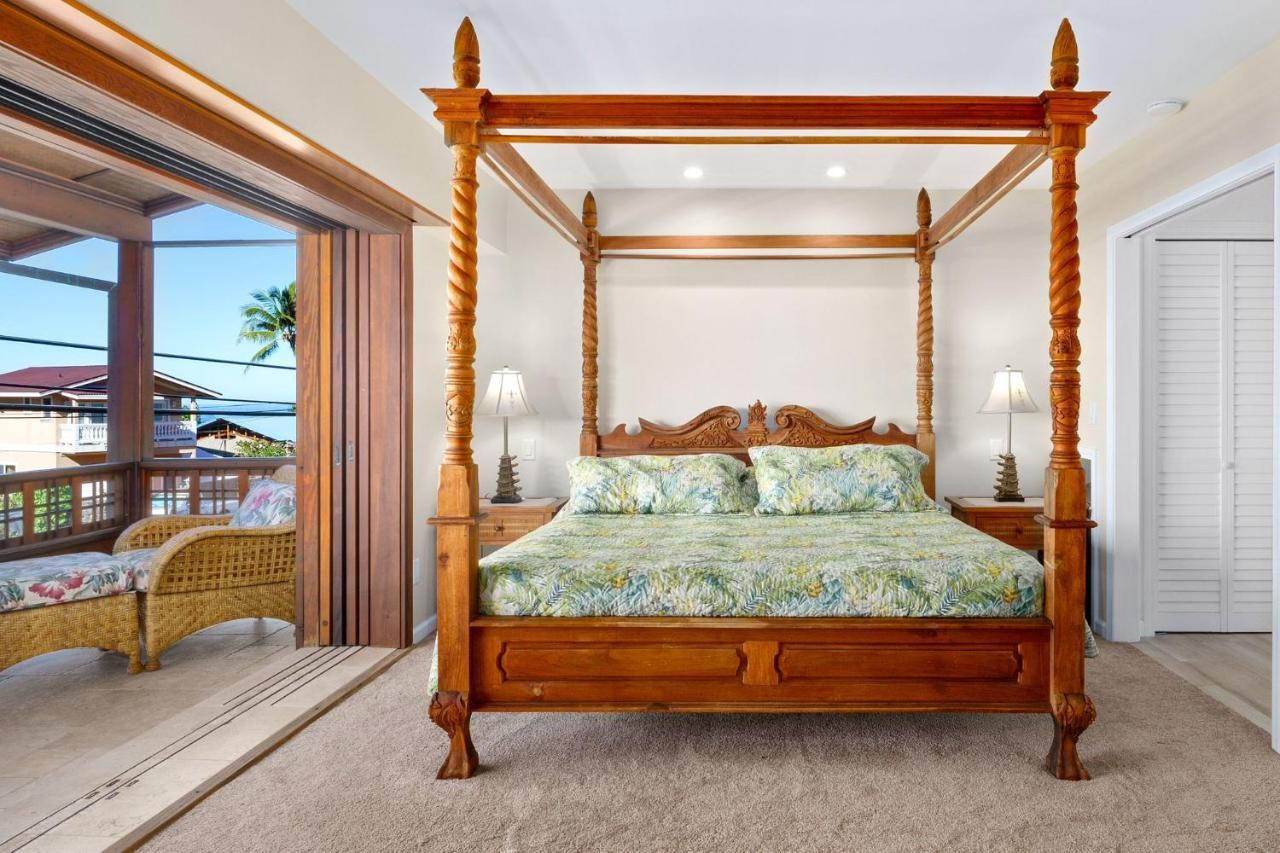 Seaspray Oceanview Appartement Kailua-Kona Buitenkant foto