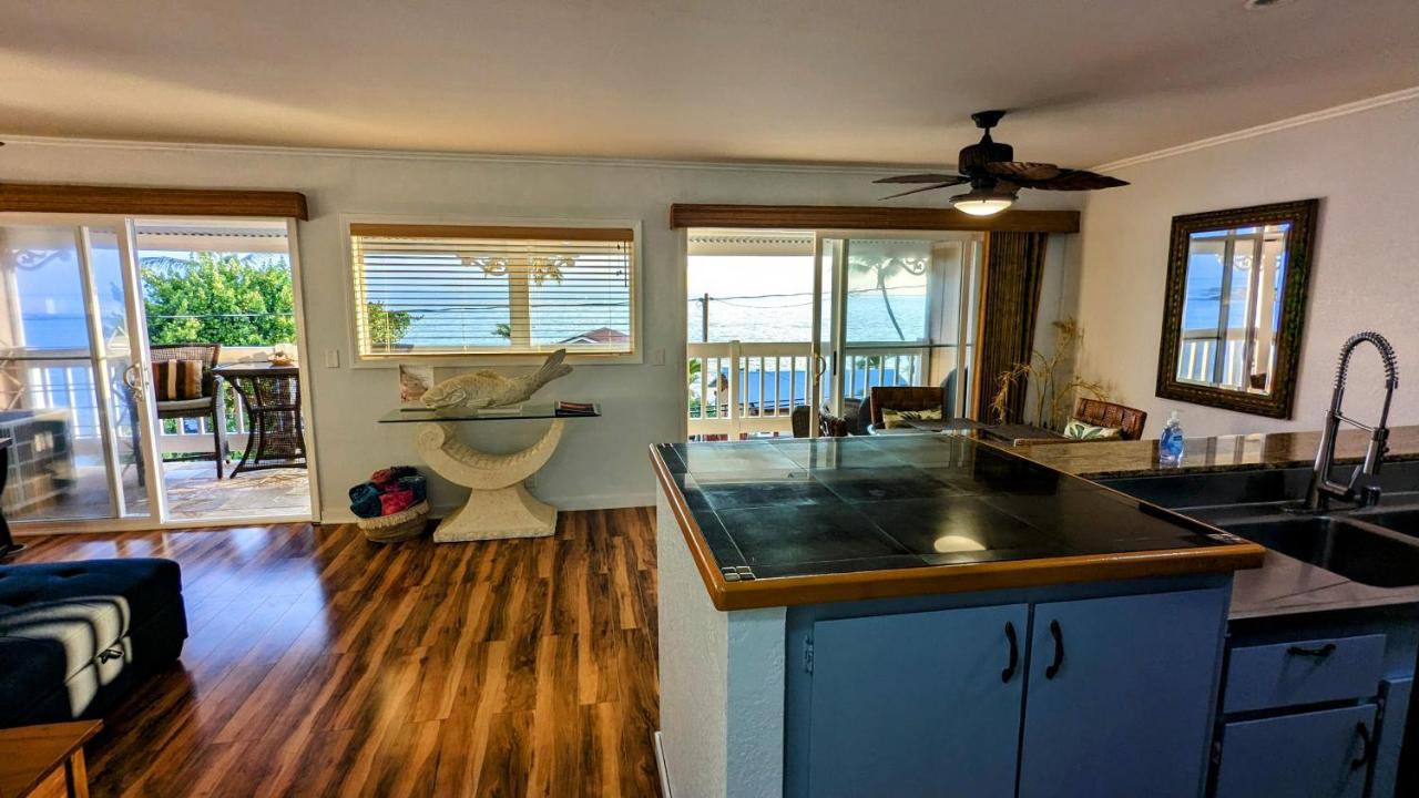 Seaspray Oceanview Appartement Kailua-Kona Buitenkant foto