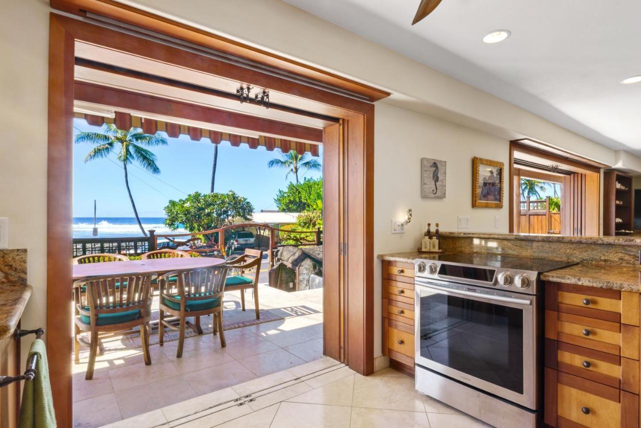 Seaspray Oceanview Appartement Kailua-Kona Buitenkant foto