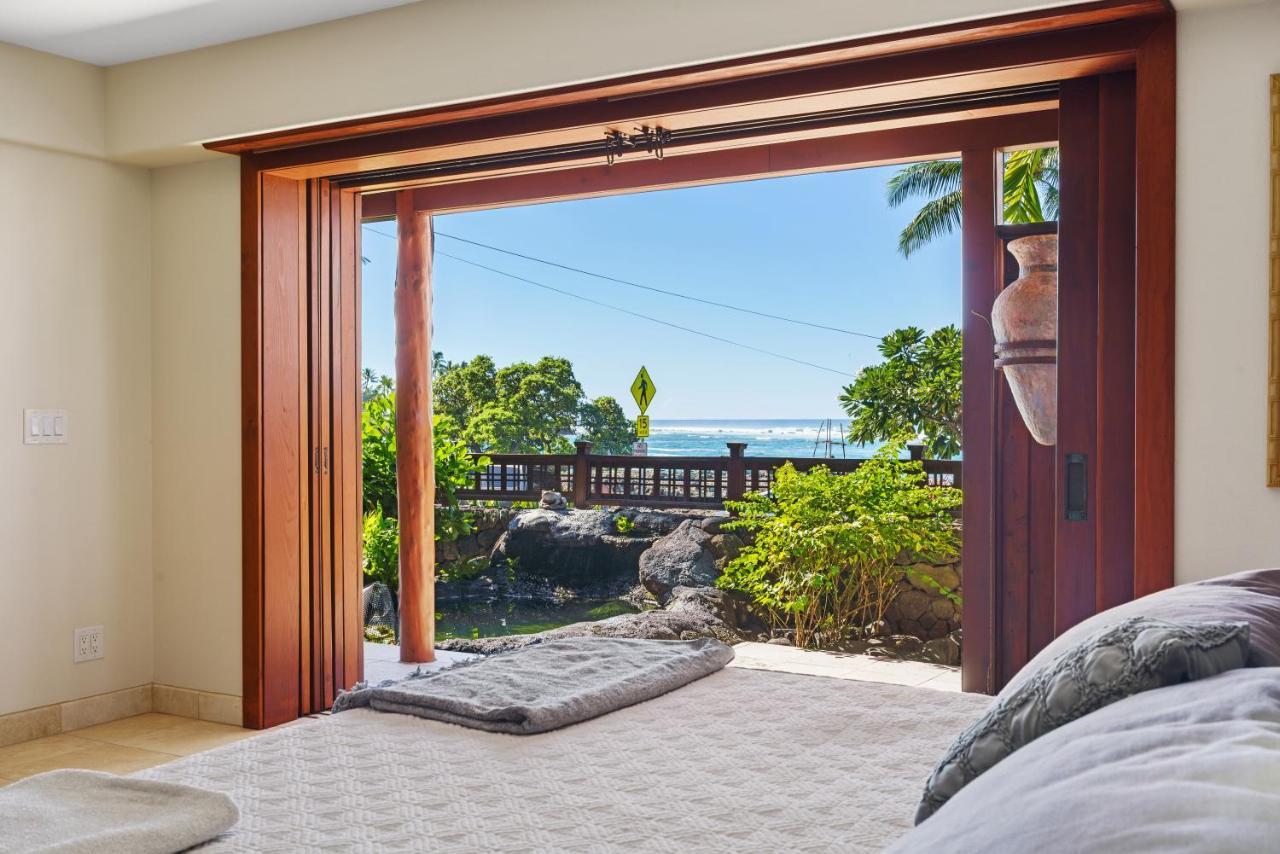 Seaspray Oceanview Appartement Kailua-Kona Buitenkant foto