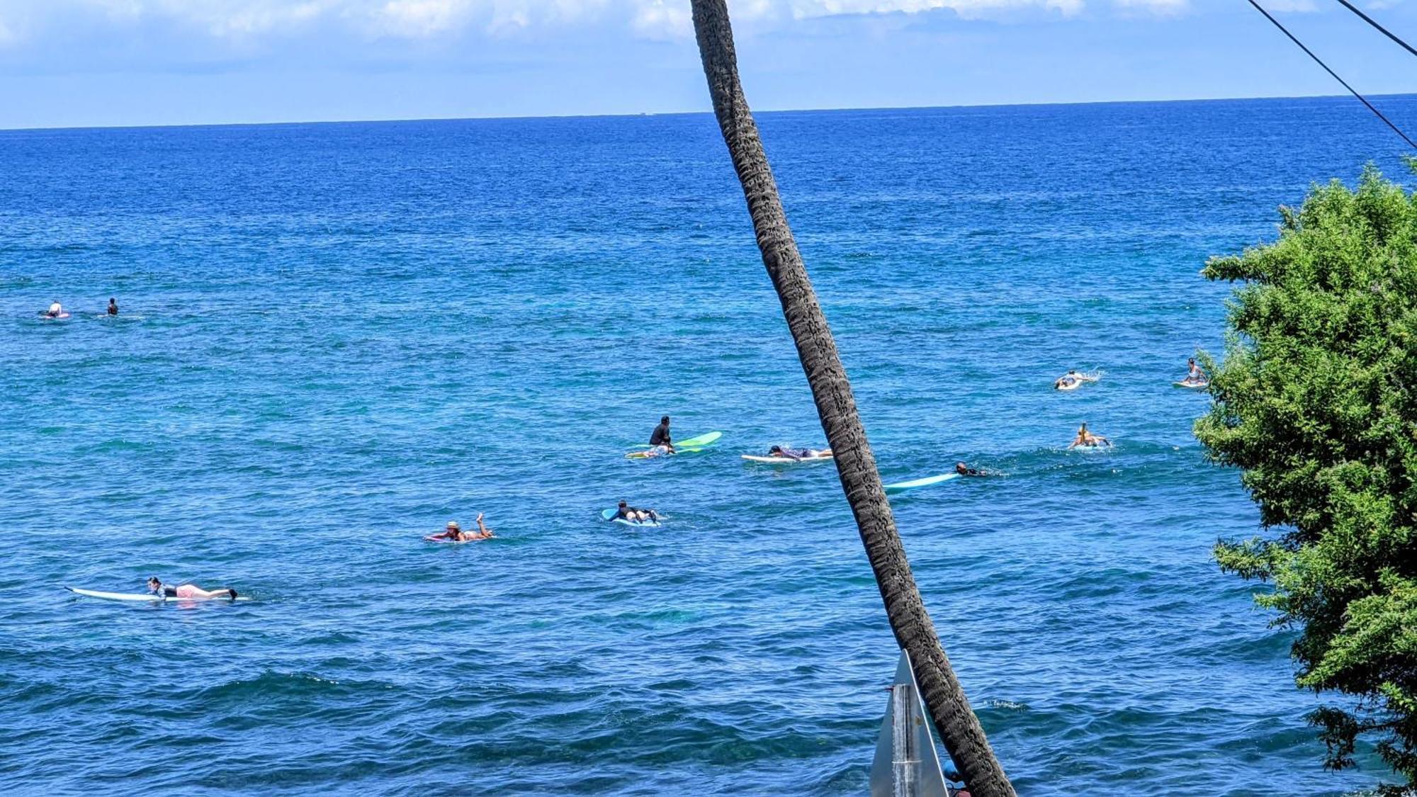 Seaspray Oceanview Appartement Kailua-Kona Buitenkant foto