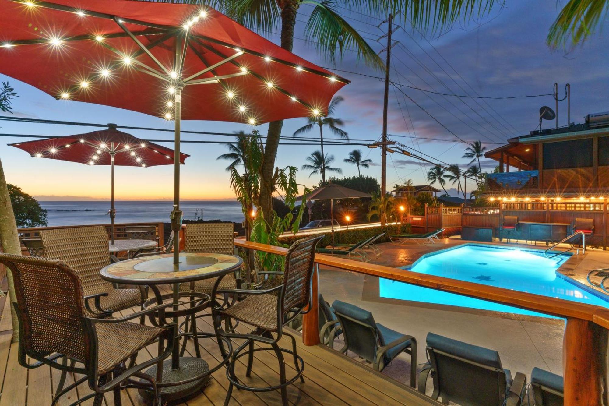 Seaspray Oceanview Appartement Kailua-Kona Buitenkant foto