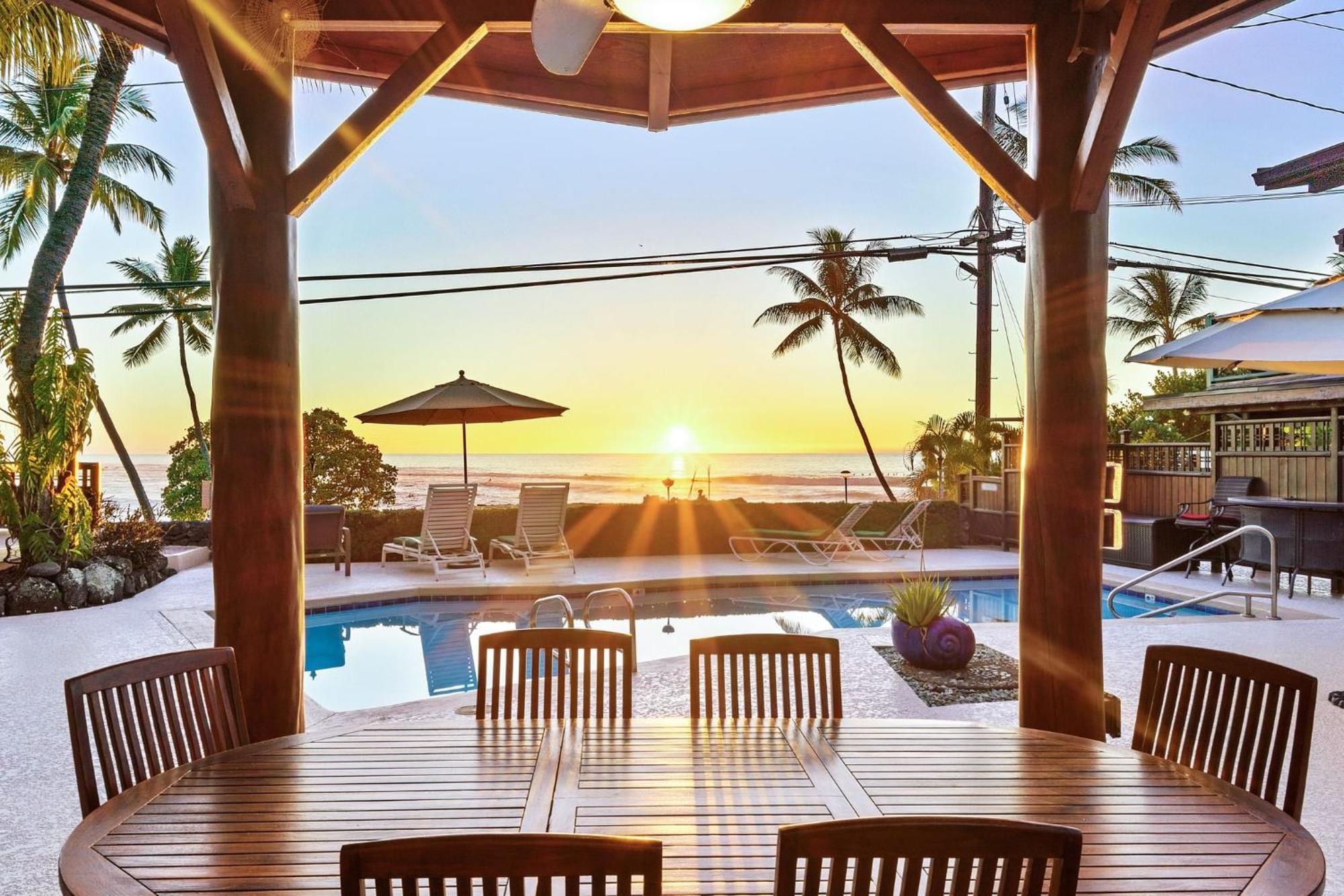Seaspray Oceanview Appartement Kailua-Kona Buitenkant foto