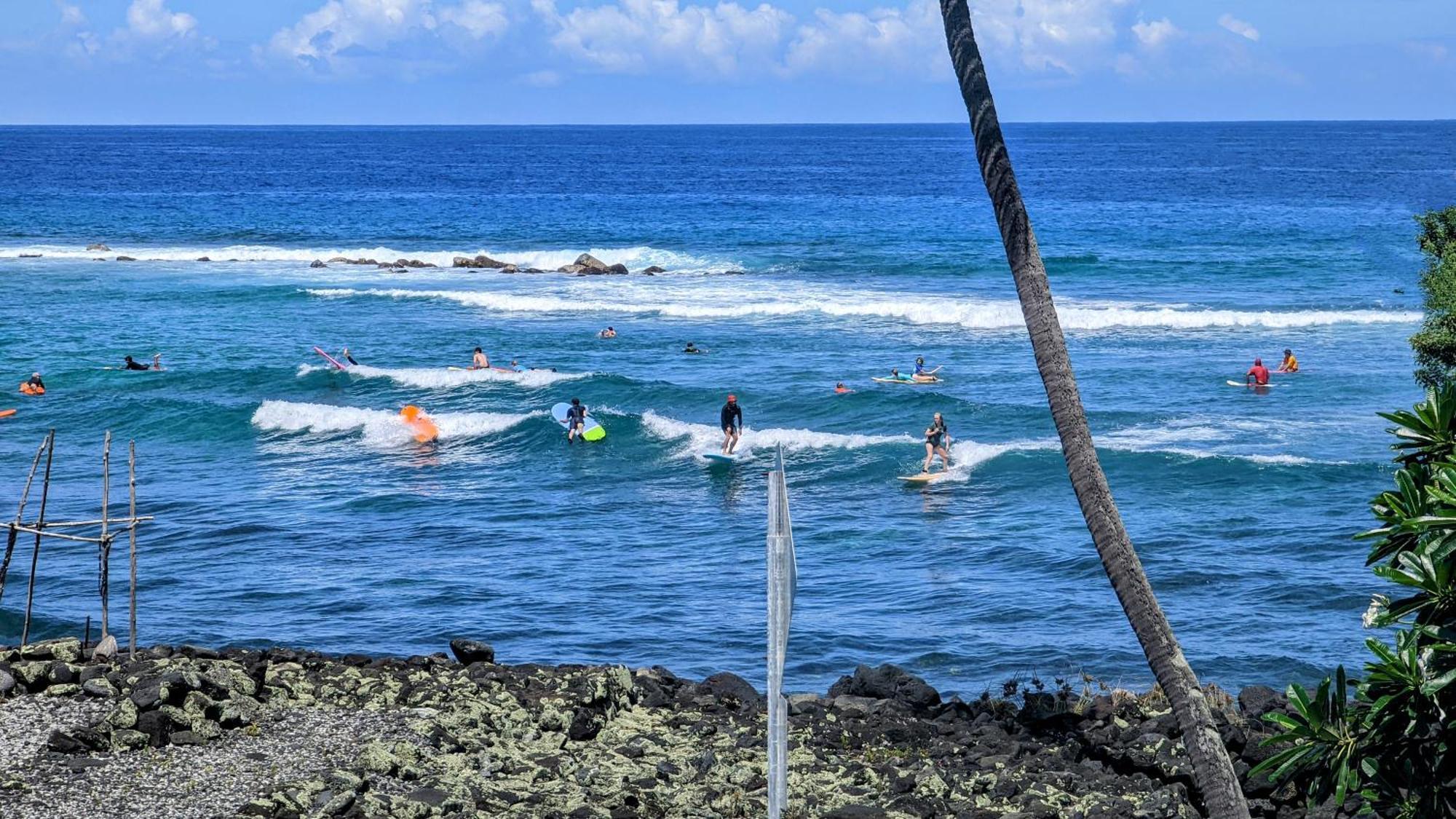 Seaspray Oceanview Appartement Kailua-Kona Buitenkant foto